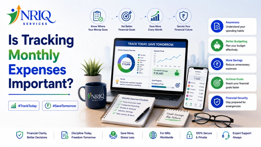 Monthly expense planning for NRIs