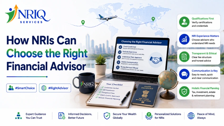 Choosing a financial advisor for NRIs