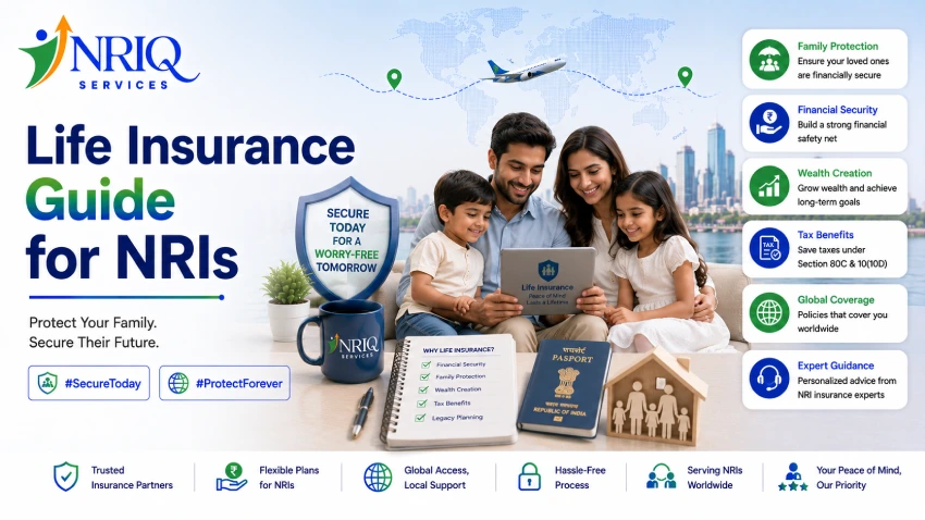 Life insurance options for NRIs
