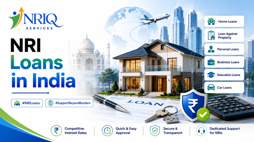 NRI loan options in India
