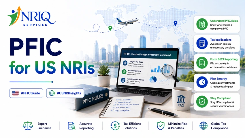 US NRI PFIC tax reporting guide